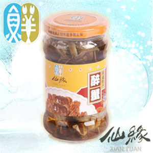  特价冲冠 南通如东海鲜仙缘 300g 醉螃蟹 味道鲜美难忘