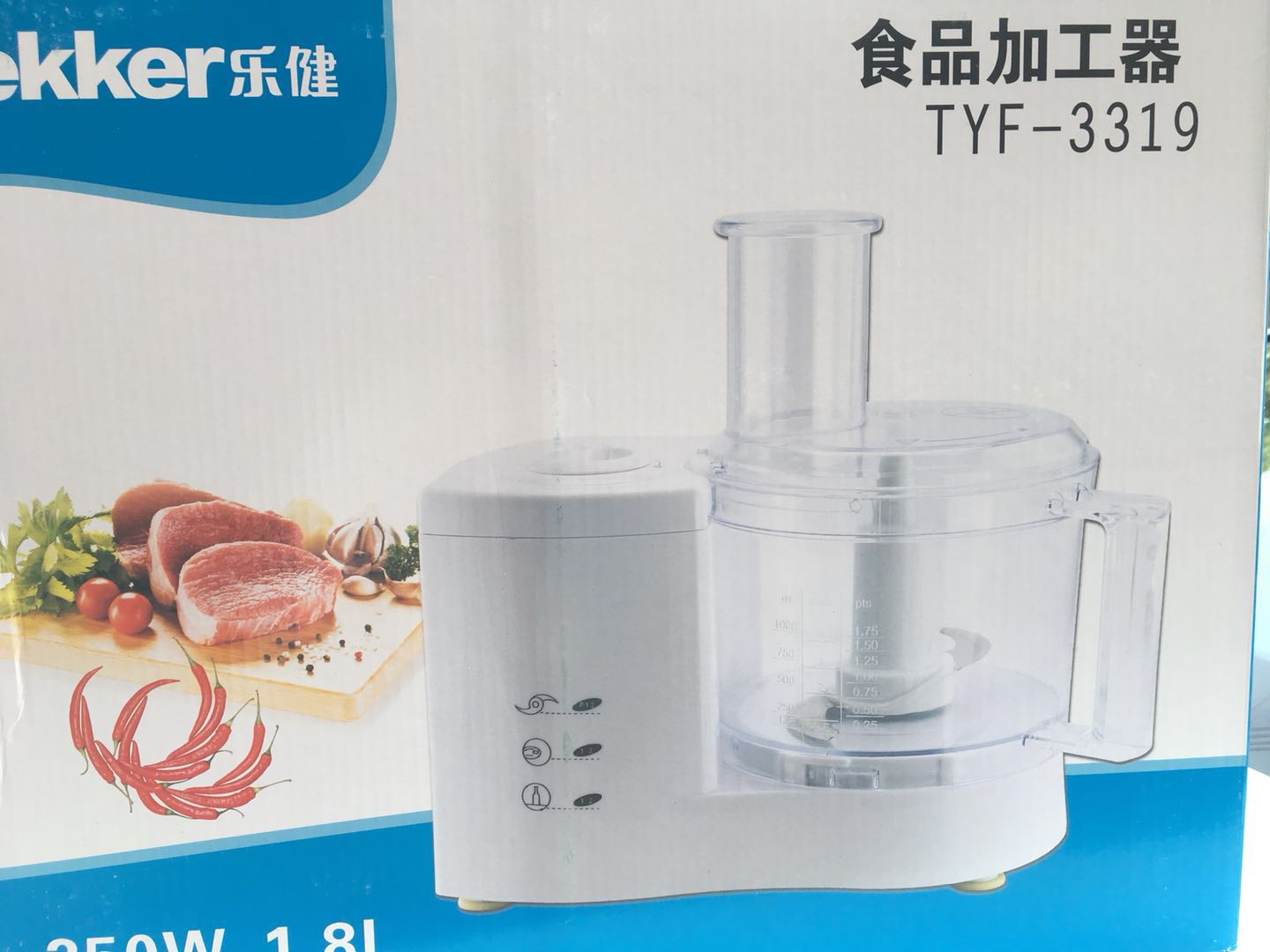 乐健料理机 商用蒜蓉机 TYF3319 姜蓉切碎机 蒜泥 辣椒 绞肉 包邮|msdalam kategori dapur/memasak Appliances, Alat dapur/Penyimpanan dapur, Peel bawang putih/akhbar bawang putih - dari Buy2taobao.com untuk memberikan perkhidmatan ejen Taobao profesional membeli