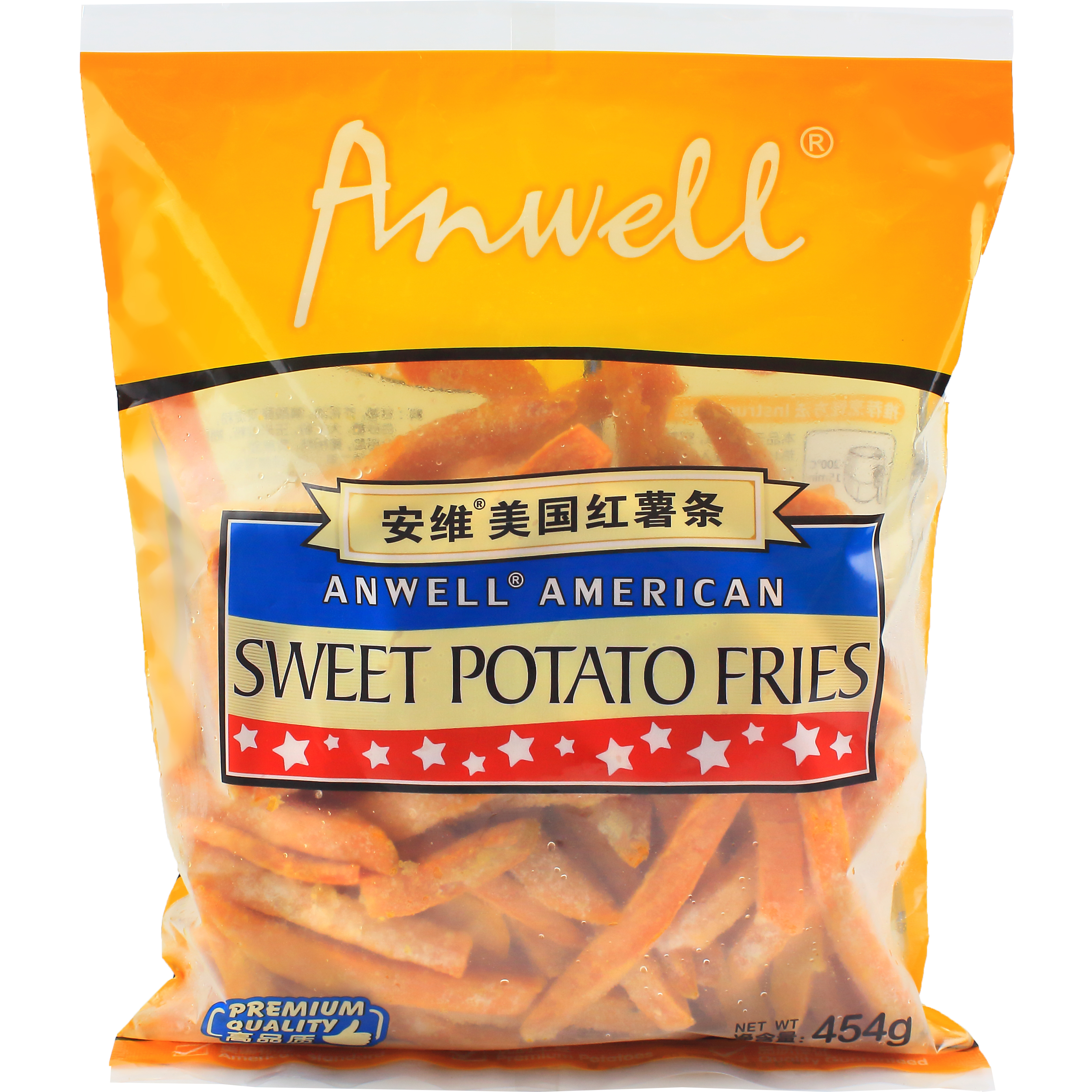 Anwell Frozen sweet potato chips 454g Anvi Fried Sweet potato Sweet potatoes. snack Fast food American importsin the Snacks/Nuts/Specialty , Confection/Class dates/Plum/Dried fruit , Potato products category - from Buy2taobao.com to provide professional Taobao agent buy service