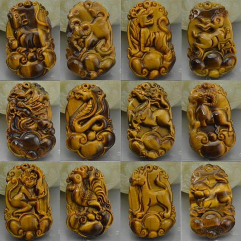 天然虎睛石十二生肖挂件虎眼石生肖鼠牛虎兔龙蛇马羊猴鸡狗猪吊坠在类目 饰品/流行首饰/时尚饰品新, 项坠/吊坠中 - 来自Buy2taobao.com提供专业的淘宝代购服务