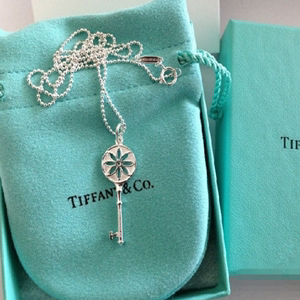 美国专柜正品代购Tiffany daisy Key 925纯银雏菊钥匙项链