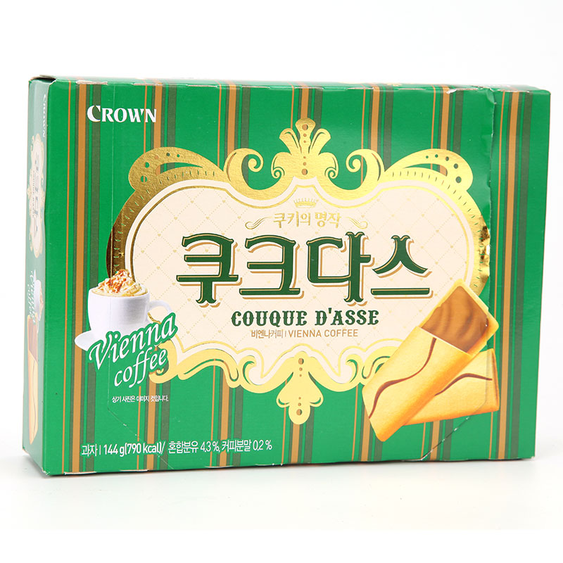 韩国进口食品 韩国夹心饼干 可拉奥零食蛋卷咖啡夹心蛋片144g在类目 零食/坚果/特产, 饼干/膨化, 饼干(新), 蛋卷饼干中 - 来自Buy2taobao.com提供专业的淘宝代购服务