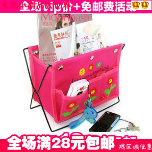  金冠防水牛津布铁架杂物篮子 收纳篮子/收纳盒 置物架 207g