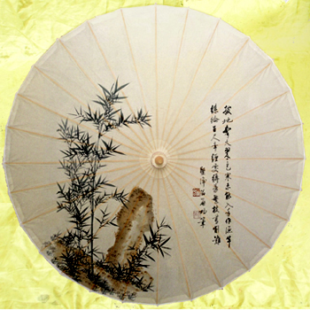 泸州油纸伞|启功竹石图|收藏礼品|外事礼品|装饰伞舞蹈|古装道具在类目 家居饰品, 工艺伞中 - 来自Buy2taobao.com提供专业的淘宝代购服务