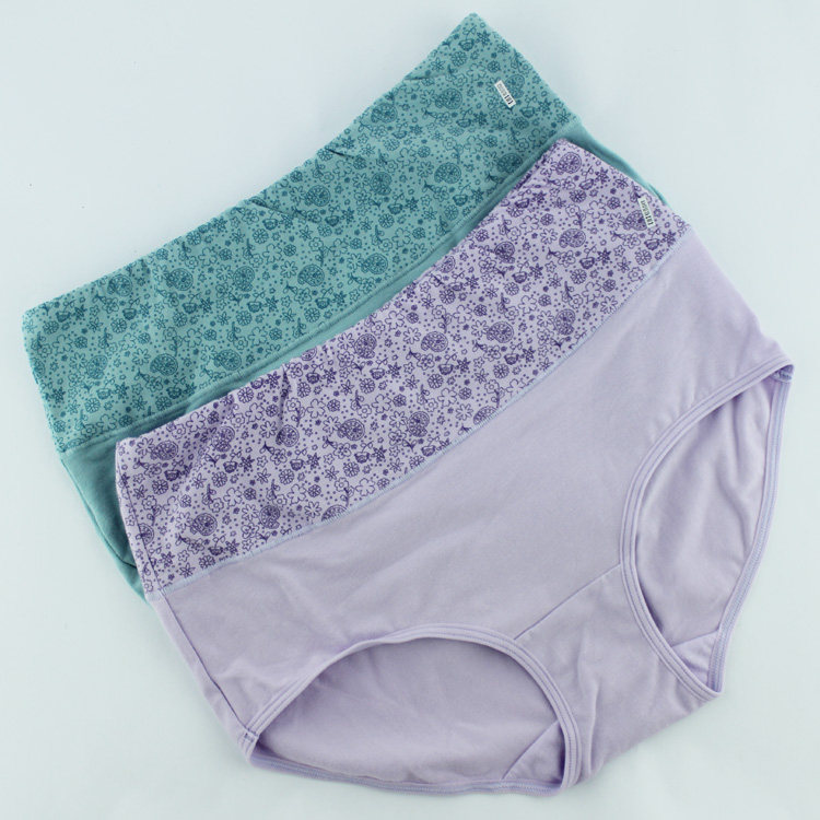 6条<em>包邮</em>普利诗大码<em>女高腰内裤</em>纯棉胖妈妈加肥