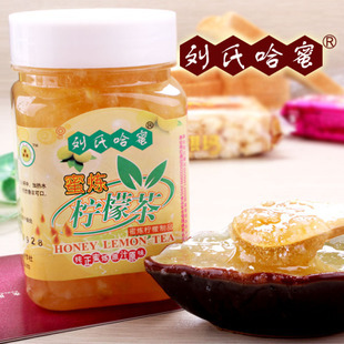  刘氏哈蜜  蜜炼柠檬茶水果茶果味茶花果茶500克维C之王