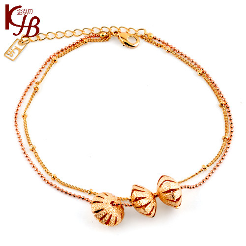 Jin Hong Bay Summer dew jewelry anklet Korean fashion female footwear hypoallergenic fade is the new