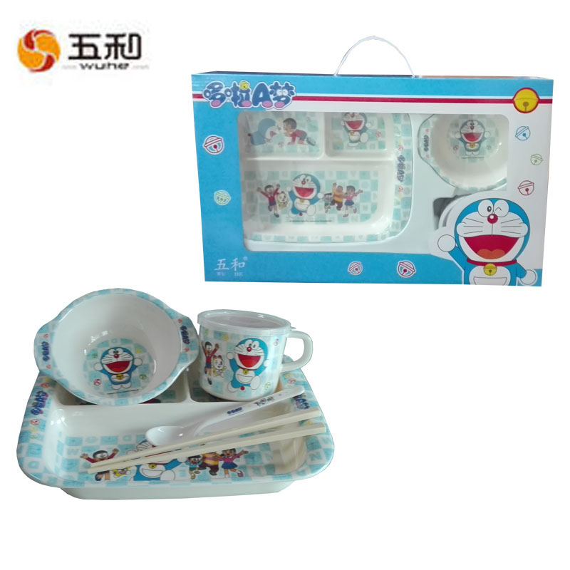 Five and children Melamine tableware Gift box packaging baby Dishes Water cup Five suit DL-6691in the Tableware , Tea set , Other category - from Buy2taobao.com to provide professional Taobao agent buy service