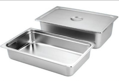 304 Food grade Stainless steel Copies basin Europeum Hotel Restaurant With cover Square pots Food bowl 530*325*100mmin the Tableware , Tableware , Basin category - from Buy2taobao.com to provide professional Taobao agent buy service