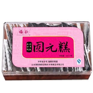  正品福牌阿胶 固元糕玫瑰红枣400g 山东东阿镇即食 阿胶膏固元膏