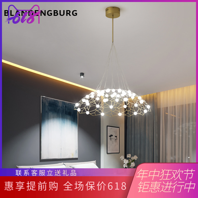 后现代满天星吊灯星空咖啡厅餐厅吧台创意个性LED烟花火花球吊灯|ruв категории награду материалов, огни освещения, люстра - от Buy2taobao.com для оказания профессиональной услуги покупки агента Taobao