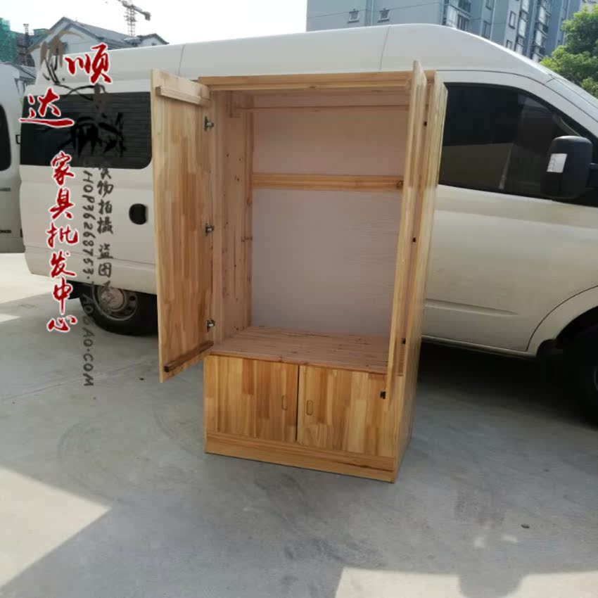 实木两门衣柜/三门衣柜/阳台柜/储物柜卧室柜衣橱整体衣柜包邮|msdalam kategori perabot kediaman, kabinet, almari pakaian - dari Buy2taobao.com untuk memberikan perkhidmatan ejen Taobao profesional membeli