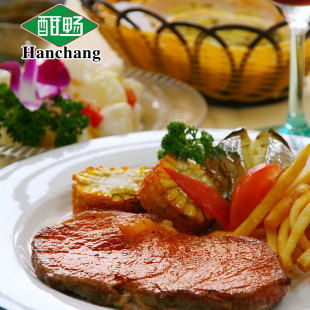  酣畅 顺丰包邮 特价超值家庭装 10块牛排套餐 送牛排夹 保温包