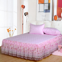 床上用品婚庆床裙 韩式公主床套床罩1.5米1.8米蕾丝床裙 特价包邮