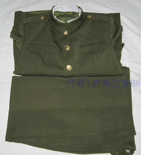 库存品正品87式陆校官<em>马裤呢</em>冬常服 退役毛料