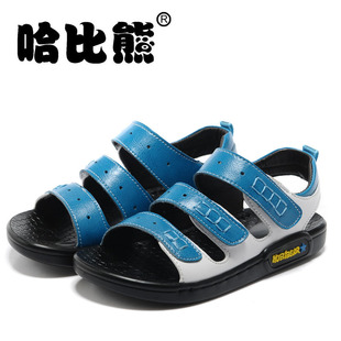  儿童凉鞋男女中小儿童鞋魔术贴拖鞋轻便沙滩鞋学生运动凉鞋跑鞋