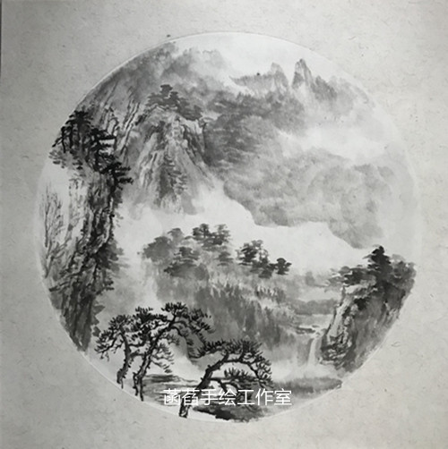 定制手绘新款人物花鸟山水葡萄写意国画办公室公司家庭客厅装饰在类目 家居饰品, 装饰画, 国画中 - 来自Buy2taobao.com提供专业的淘宝代购服务