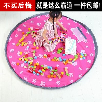 束口收纳袋加厚大号儿童玩具快速整理袋宝宝积木玩具垫整理垫地垫|ruв категории получать отделка, семьи, хранения приборов, сумка, другие, содержащий пакет - от Buy2taobao.com для оказания профессиональной услуги покупки агента Taobao