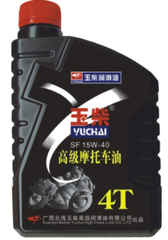 玉柴润滑油 摩托车四冲程机油 SF 15W-40 旗舰店 官方 正品 1L