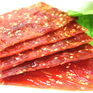  双鱼风味 靖江特产 猪肉脯/铺小正片 200G 酒神必备大零食