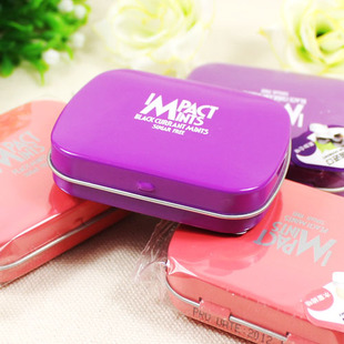  德国进口 英贝克IMPACT无糖压片糖 薄荷糖14g 清新糖果