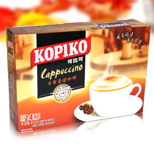  印度尼西亚进口 可比可 卡布奇诺咖啡 432克 原装进口2盒包邮
