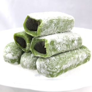  台湾三叔公雪之恋 台湾手工麻薯 麻糬绿茶味 180g