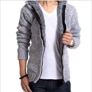  春装美邦线衣男士韩版针织衫羊毛衫外套男装线衫开衫毛衣清仓