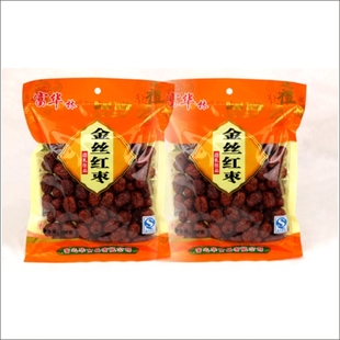  新品 精选山东金丝红枣小枣子超甜400g *2包煮粥精品枣类制品