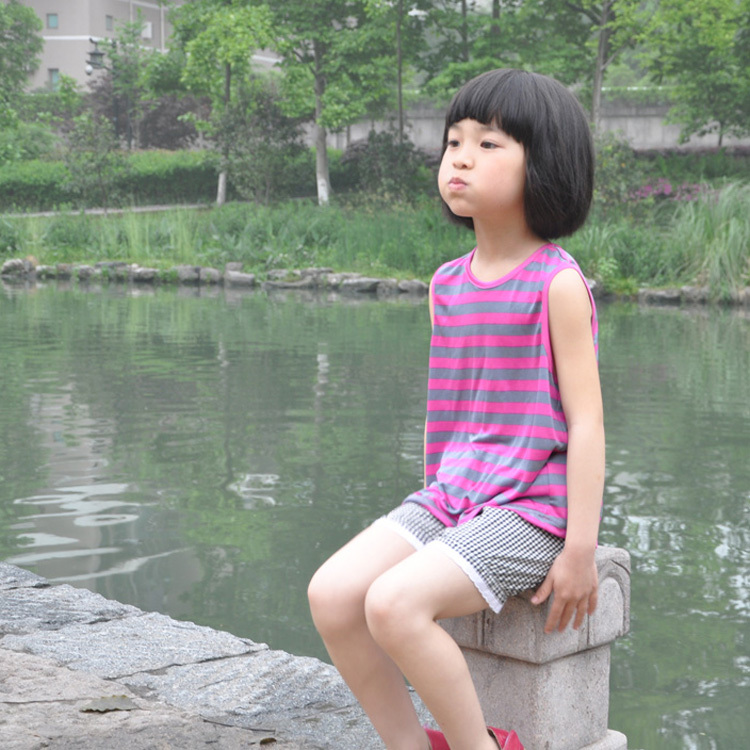 正品童装夏装儿童女童t恤体恤真丝针织无袖打底吊带背心蚕丝在类目 童装/婴儿装/亲子装, 背心吊带中 - 来自Buy2taobao.com提供专业的淘宝代购服务