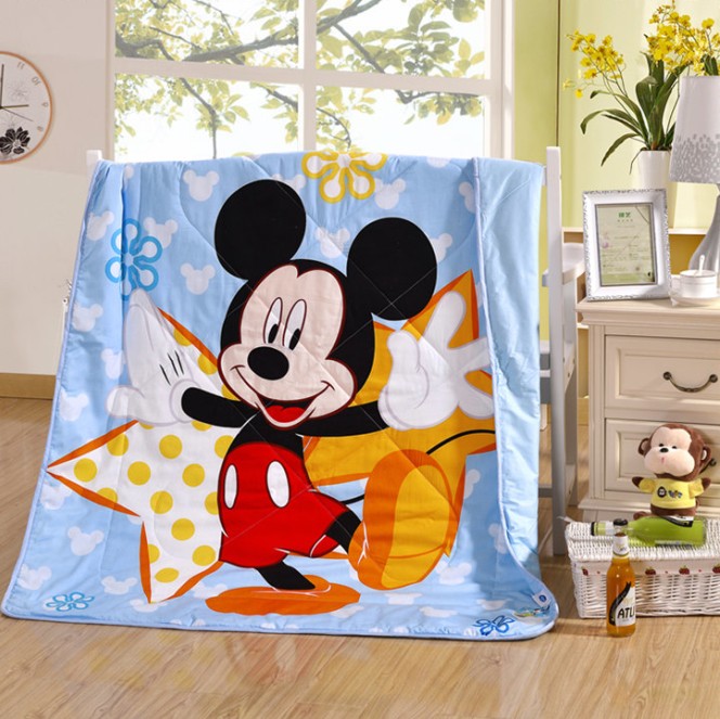 包邮正版DISNEY 迪士尼斯尼儿童床品 全棉夏凉被 空调被 纯棉夏被|msdalam kategori seperai dan bantal, Quilt/sutera adalah/selimut/Quilt - dari Buy2taobao.com untuk memberikan perkhidmatan ejen Taobao profesional membeli