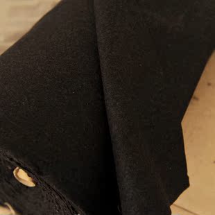 【满89包邮】外贸料子厚实硬挺的毛呢料子服