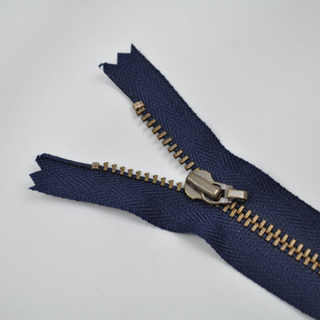 正品YKK拉链金属可换拉链头青古铜 深蓝058