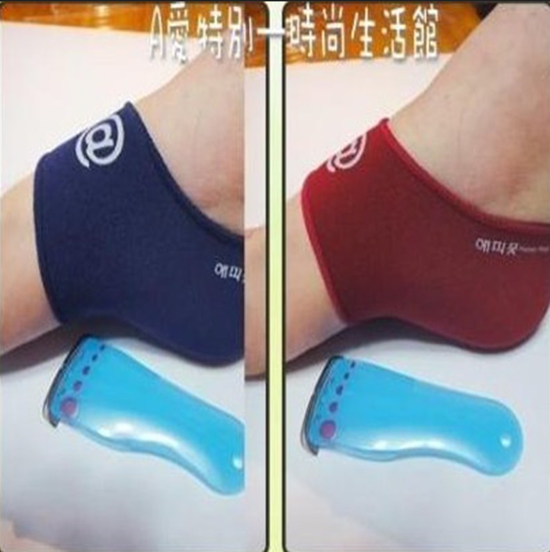 韩国进口脚跟袜干裂护脚套脚后跟防裂护套防裂袜防脚阵痛送刮脚刀在类目 居家日用, 防护用品, 腿部防护用品中 - 来自Buy2taobao.com提供专业的淘宝代购服务