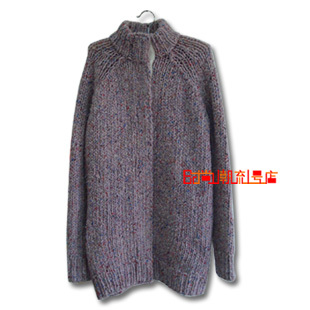 【belind】深泽 纯手工编织落肩<em>宽松</em>加厚<em>超短</em>羊