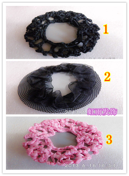 Korean Edition Jewelry adult Hairnet Headdress children Hairdressing Accessories Little Girl Flaxen Hair Hairnet Horsetail fullin the Children/Baby/Family fitted , Children's Accessories , Wig category - from Buy2taobao.com to provide professional Taobao agent buy service