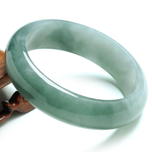  特泊丝 天然缅甸翡翠手镯玉镯子A货 缅甸玉器玉手镯带证书 正品