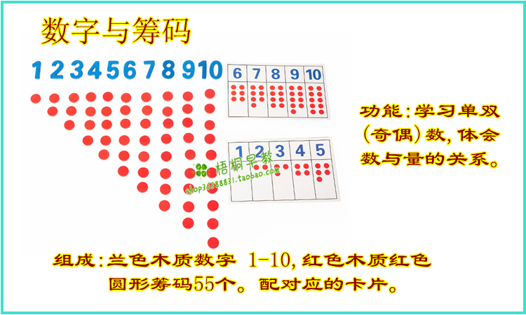 蒙特索利数字与筹码家庭装 学习单双数|ruв категории игрушка/коляска/головоломка/блоки/модель, ЕЭК/интеллектуальные игрушки, Другие программы развития детей в раннем возрасте, игрушки - от Buy2taobao.com для оказания профессиональной услуги покупки агента Taobao