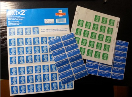 Roayl Mail 邮票1.78镑 留学归国证明 送英国购