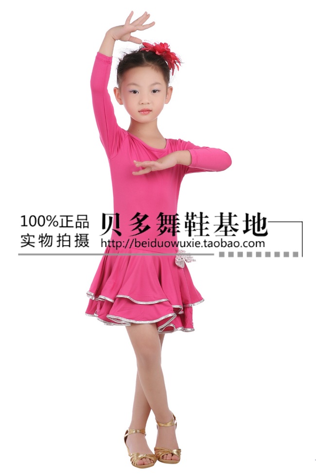 Poop Clearance children Latin Dancing clothes Uniforms Dance Costume T-shirts Dress with Leggings Floretin the Sports/Yoga/Fitness/Fans supplies , Dance/Aerobics/Gymnastics , Latin , Latin Dance Tops category - from Buy2taobao.com to provide professional Taobao agent buy service