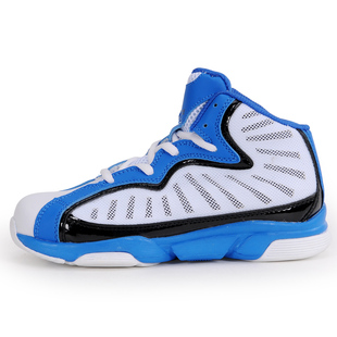  宇速品牌儿童篮球鞋 青少年蓝球鞋 专柜正品 网面透气运动鞋