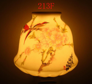  陶瓷小夜灯 创意 礼品 节能 插电 家装饰品 生日礼物 特价