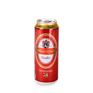  德国原装进口正品 威斯璐窖藏红啤酒500ml*1听装  全球销量80亿