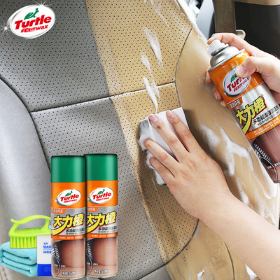 龟牌洗车液多功能泡沫汽车内饰清洗剂座椅真皮革强力去污清洁神器
