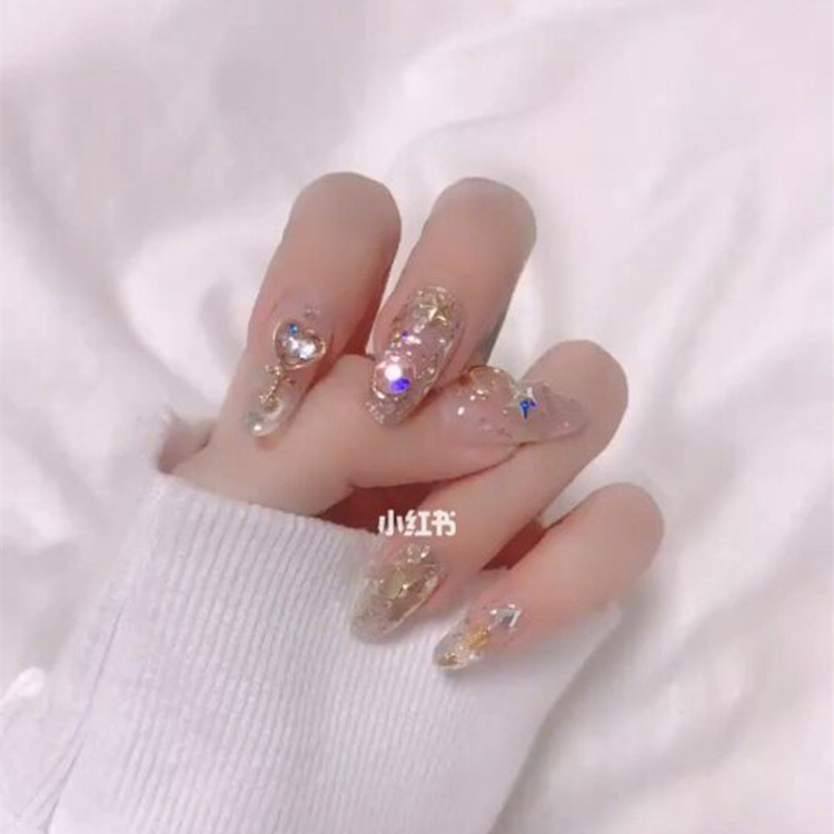 Fake nails patch Nail enhancement Oval bride A piece of Net Red Red Book Same item nail DIY A piece of A011in the Makeup/Perfume/Beauty tools , Nail Polish/Nail Products (New) , Nail cosmetics category - from Buy2taobao.com to provide professional Taobao agent buy service