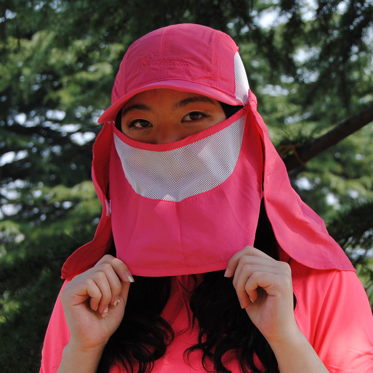 Actionfox快乐狐狸男女可卸护帘面帘360度防紫外线棒球帽631-4156在类目 服饰配件/皮带/帽子/围巾, 帽子中 - 来自Buy2taobao.com提供专业的淘宝代购服务