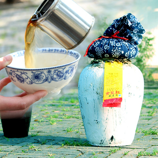  端午绍兴黄酒 女儿红 越王花雕 干型原酒 永久保存 10L收藏坛装