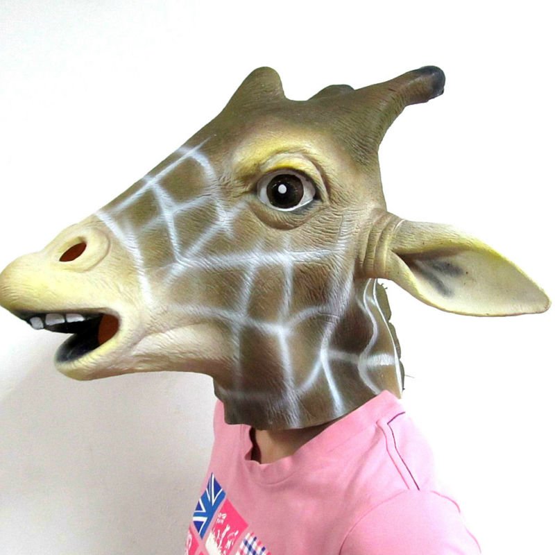 environmental protection latex Giraffe Headgear cosplay Moving deer masks Dr. Kirin Mask Deer people hoodsin the Play mode/Anime/Periphery/cos/Board games , Meet/Magic Supplies , Gathering tools/Decoration , Mask category - from Buy2taobao.com to provide professional Taobao agent buy service