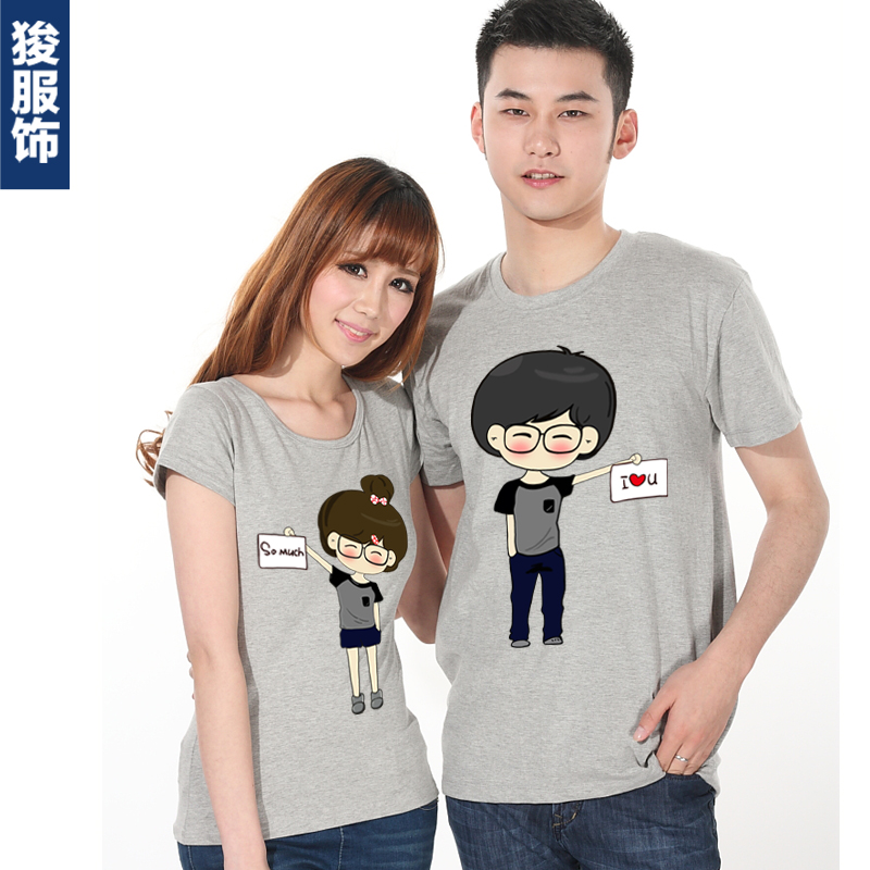【女装】小希和阿树情侣短袖T恤