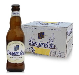  比利时原装进口 小瓶装福佳白啤酒330ml*24 Hoegaarden  京沪包邮